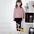 thumbnail image 3 of Girls Mickey Minnie Mouse Pants Children's Leggings Elastic Pants Trousers, 3 of 4