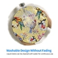 thumbnail image 6 of Disketp Beautiful Bright Birds And Flowers Small Mouse Pad 7.9x7.9 Inches,Washable Round Mousepad For Office Laptop Computer,Non-Slip Rubber Base Mouse Pads For Wireless Mouse, 6 of 9