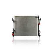 Radiator - Cooling Direct Compatible/Replacement for '10-15 Jaguar XK 5.0L Plastic Tank, Aluminum Core - C2P25696
