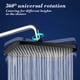 thumbnail image 5 of Ducha de techo Ducha con rociador superior presurizado Boquilla de ajuste universal Salida de agua fuerte Durabilidad Hermoso panel de gran tamaño Cabezal de ducha con salida de agua presurizada, 5 of 6