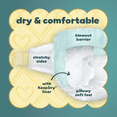 thumbnail image 3 of Pampers Swaddlers Wetness Indicator Hypoallergenic Soft Latex and Paraben Free Soft Diapers - Size 2, 148 Count, 3 of 7