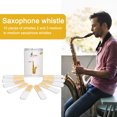 thumbnail image 1 of 10 Uds. Accesorios para instrumentos de viento de madera de pieza de lengüeta de saxofón (NO.2 Tenor), 1 of 8