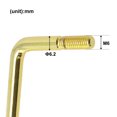 thumbnail image 3 of Screw In Tremolo Arms Whammy Bar 6MM 3 Colour Can Choose Stringed Instrument Accessories 17x4x2cm Metal Durable Practical gold, 3 of 6