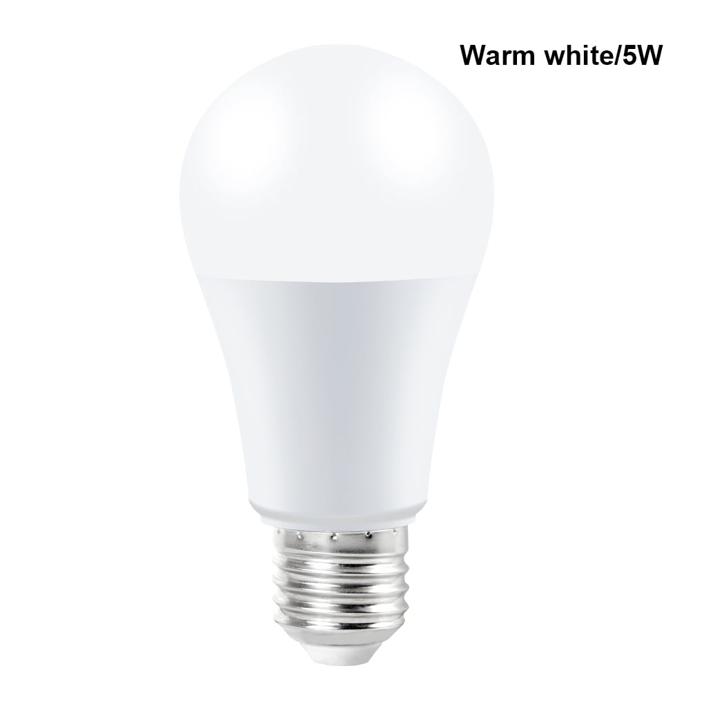 E27 Smart Control Lamp LED RGB Light Dimmable 5W 10W 15W RGB LED Lamp Colorful 