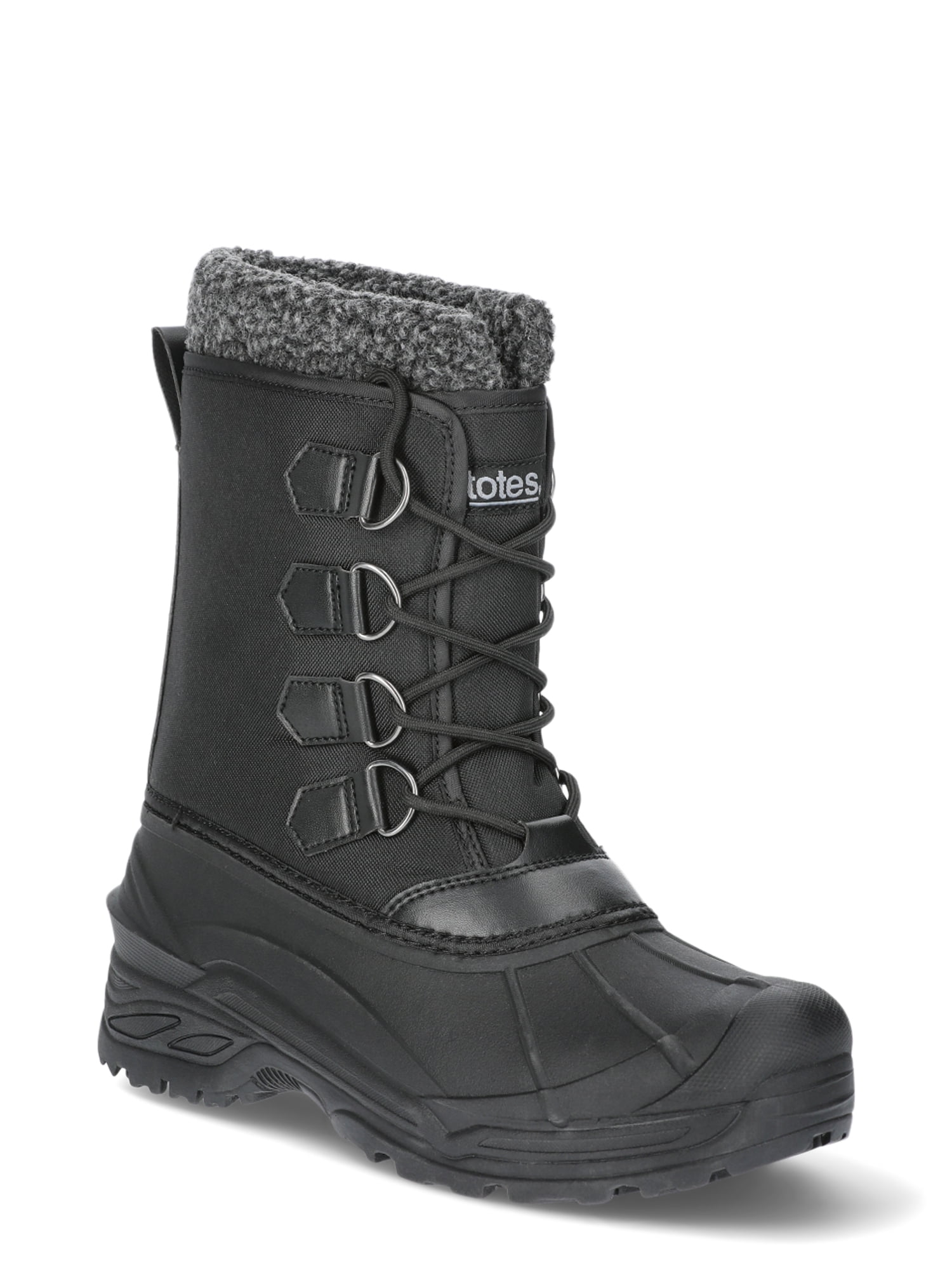 Totes Men's Snowpack Snow Boots, Wide Width Available