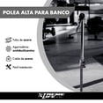thumbnail image 2 of Polea Alta Para Banco Ejercicio Multiposiciones Con Barra Fitness Gimnasio Xtreme Life negro, 2 of 7
