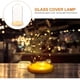 thumbnail image 3 of Lámpara de mesa de cúpula de cristal con luz de noche LED creativa sin batería, 3 of 6