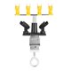 thumbnail image 4 of KKmoom Professional Clamp-on Airbrush Holder Hold 6 Mount Spray Gun Tabletop Bench Station Stand Kit for Airbrush 360°Swivel, 4 of 5