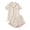 A26 Beige, variant on FASHOFT Cute Pajamas for Women Set 2 Piece Button Down Cherry Print Pjs Shorts Sets with Drawstring Short Sleeve Loungewear Soft Sleepwear Black L