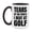 White/Black, variant on Funny Golf Mug - "Tears Of The People I Beat At Golf" - 11Oz Or 15Oz Ceramic Coffee Cup