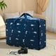 thumbnail image 4 of Bolsa de almacenamiento de viaje multifuncional con barra de tracción, impermeable, plegable, extragrande, para guardar ropa, equipaje y mudanzas., 4 of 6