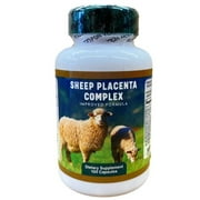2 زجاجات Nu-Health Sheep Placenta Complex ( 100 كبسولة )