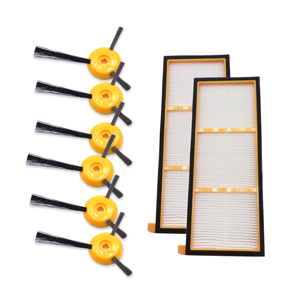 Vacuum Cleaner Parts 6PCS Side Brushes 