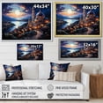 thumbnail image 4 of Designart "Capri Dreams in Navy Blue Italy" Italy Canvas Art Print, 4 of 5