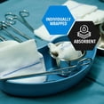thumbnail image 4 of Sterile XXtra Absorbent Abdominal Pads [50-Pack] - 5”x9” ABD Combine Individually Wrapped- Ultra-Absorbent Latex-Free & Non-Adherent Surgical for Drainage, Wound Dressing, 4 of 5