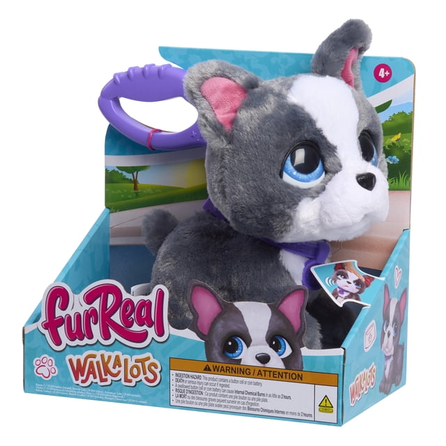 Peluche Interactivo FurReal Walk A Lots Bulldog Francés
