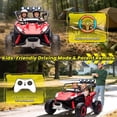 thumbnail image 6 of Cuoote 2 Seater Ride On Car for Kids 3-8, 24V Ride on Toy with Remote Control, LED Lights, EVA Tires, 6 of 9