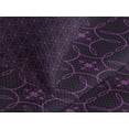 thumbnail image 4 of Ambesonne Eggplant Quilted Bedspread Set 3 Pcs, Swirl Leaf Details, King Size, Eggplant Purple, 4 of 5