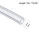 thumbnail image 2 of Tuberías de manguera de aire Uxcell, tuberías de agua de caucho de silicona 1 pieza 0.2'' x 0.39'', 2 of 5