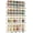 White, variant on Spice Rack wall mounted 4 Pack, Space-Saving Spice Organizer for Spice Jars and Seasonings,Screw or Adhesive Hanging Spice Rack Organizer for Your Kitchen Cabinet,or Pantry Door,Chrome