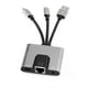 thumbnail image 1 of Type-C to RJ45 Hub USB C to Ethernet LAN Network Adapter Audio PD, 1 of 5