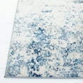 thumbnail image 4 of SAFAVIEH Brentwood Ainslee Abstract Area Rug, Ivory/Navy, 5' x 5' Square, 4 of 12