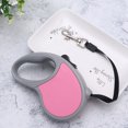 thumbnail image 2 of 5M Pet Dog Puppy Cat Automatic Retractable Dog Leash Telescopic Traction Rope Belt Pink, 2 of 8