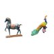 thumbnail image 1 of Escultura De Caballo De Pie Y Pavo Real Para Escritorio, Sala De Estar, Estantería, Adorno De Jardín, Decoración Feng Shui, Decoración Del Hogar, Manualidades De Jardín., 1 of 8