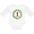 thumbnail image 3 of Inktastic Christmas First Birthday One Year Old Boys or Girls Long Sleeve Baby Bodysuit, 3 of 5