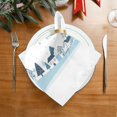 thumbnail image 2 of WOBOGO Simple Winter Cloth Napkins 1 Piece Soft Elegant Touch Durable Absorbent Quick Drying for Elegant Dining, 2 of 8