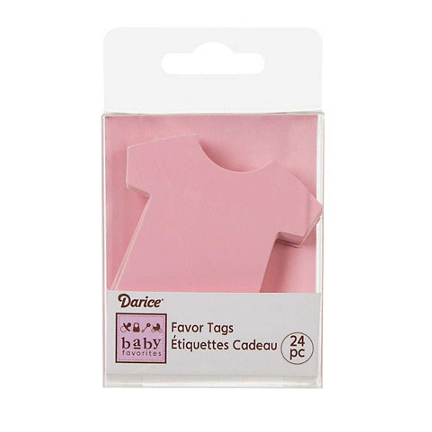 onesie favor tags