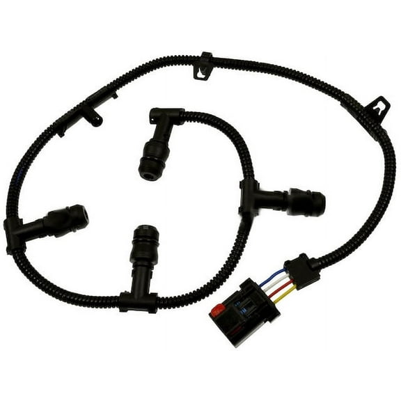 Right Diesel Glow Plug Wiring Harness - Compatible with 2004 - 2010 Ford E-350 Super Duty 6.0L V8 2005 2006 2007 2008 2009