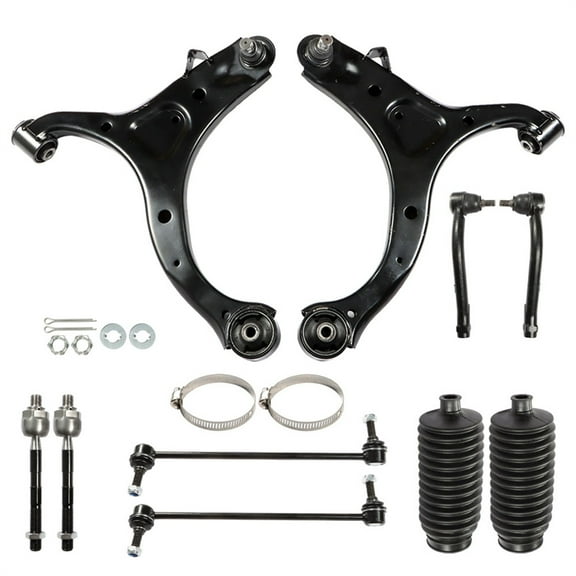LABLT 10-Pack Front Lower Control Arm Sway Bar link Kit Replacement for 2007-2012 Santa Fe, 2011 - 2013 Sorento