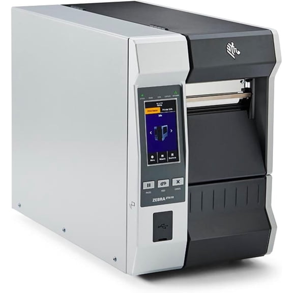 Restored Genuine Zebra ZT620 Thermal Printer  203 DPI, Industrial Label Printer, Ethernet & USB, P/N: ZT62063-T010100Z (Refurbished)
