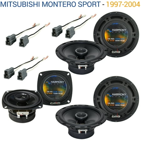 Mitsubishi Car Speakers - Mitsubishi Montero Sport 97-04 OEM Speaker Upgrade Harmony (2) R65 R4 Package