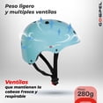 thumbnail image 2 of Casco para bicicleta ciclista talla M azul azul, 2 of 9
