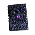 thumbnail image 4 of GUOOL Journal Artistique Rétro à Il de Dragon 3D Sculpture Journal Violet, 4 of 9