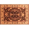 thumbnail image 1 of Ahgly Company Indoor Rectangle Oriental Orange Industrial Area Rugs, 5' x 8', 1 of 4