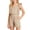 Khaki, variant on Girls Loose Romper Girls Striped Sleeveless Romper With Ruffle Trim Cute Square Neck Playsuit For Summer With Pockets Girls Jumpsuit Outfit,Sizes 5-6 Years