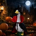 thumbnail image 5 of AuroraX 23 inch Porch Goose Halloween Outfit Wizard Witch Porch Goose Clothes Set 17 19 inch Ghost Clothes Funny Porch Goose Accessories Fall Outside Stuff, 5 of 6
