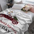 thumbnail image 3 of I Just Throw Flannel Blanket 32x48In Want to Watch Christmas Movies All Day Blanket Super Soft Cozy Bed Blanket, Lightweight Plush Fuzzy Bed Throw for Bedroom Sofa Couch Living Room, 3 of 4