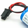 thumbnail image 4 of (1-Pack) 3V 1756-BA2 BR2/3A-AB PLC Non-Rechargeable Battery 1800mAh Replacement for Allen Bradley with Plug, 4 of 5