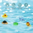 thumbnail image 4 of SHUWND Set of 13 Animals Bath Squirters Toy Set for Shower Bath Tub Pool, 4 of 8