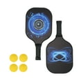 thumbnail image 4 of YLSHRF Pickleball Racket Set Portable Glass Fibre Pickleball Paddle Racket Racquet With Balls,Pickleball Racquet,Pickleball Paddle, 4 of 8