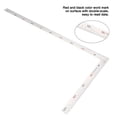 thumbnail image 6 of Stainless Measuring Ruler Layout Template Tool L Shape Right Angles Ruler for Carpenter Framing Square Ruler, 6 of 8