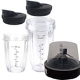 thumbnail image 1 of Con taza de 18 oz y 24 oz y tapa para licuadora Auto-IQ de 1200 W, engranaje de 7 aletas, 1 of 6