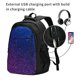 thumbnail image 2 of Easygdp Neon Glitter Mochila para Laptop de Viaje con Puerto USB, Mochila para Laptop con Puerto de Carga USB para Mujeres y Hombres, 2 of 7