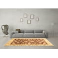 thumbnail image 3 of Ahgly Company Indoor Rectangle Oriental Brown Traditional Area Rugs, 3' x 5', 3 of 4