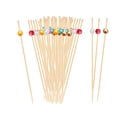 thumbnail image 2 of Palillos de cóctel,Selecciones de cócteles de madera navideñas Selecciones de frutas,Aperitivo Frutas Palillos De Bambú Decorativos,Decoraciones de comida para fiesta de Navidad Peal Food, 2 of 8