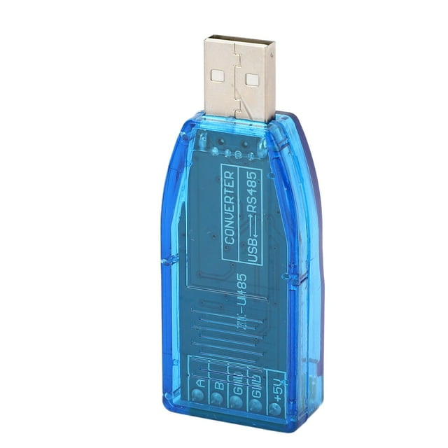 Serial Port Converter, USB To RS232 RS485 Serial Port Adapter, Cable Converter Bidirectional Half Duplex Industrial, Analog To Digital Converters